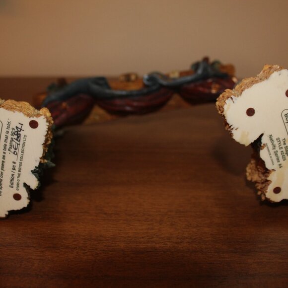 Boyds Bear Nativity Christmas Peace on Earth Series #4 Figurine Set Vintage 1995 - Picture 8 of 13
